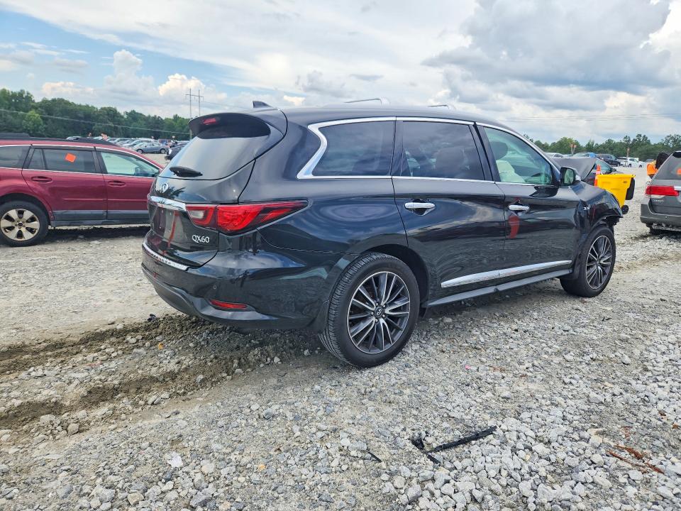 64318466 :رقم المزاد ، 5N1DL0MN4KC531343 vin ، 2019 Infiniti Qx60 مزاد بيع
