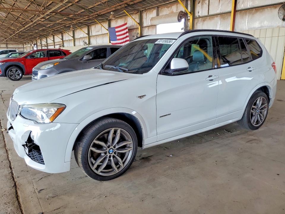 2016 Bmw X3 მანქანა იყიდება აუქციონზე, vin: 5UXWZ7C52G0M83662, აუქციონის ნომერი: 65189656