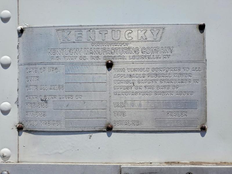 Продаж на аукціоні авто 1996 Kentucky Unknown, vin: 1KKVE5327TL104253, номер лоту: 60720686