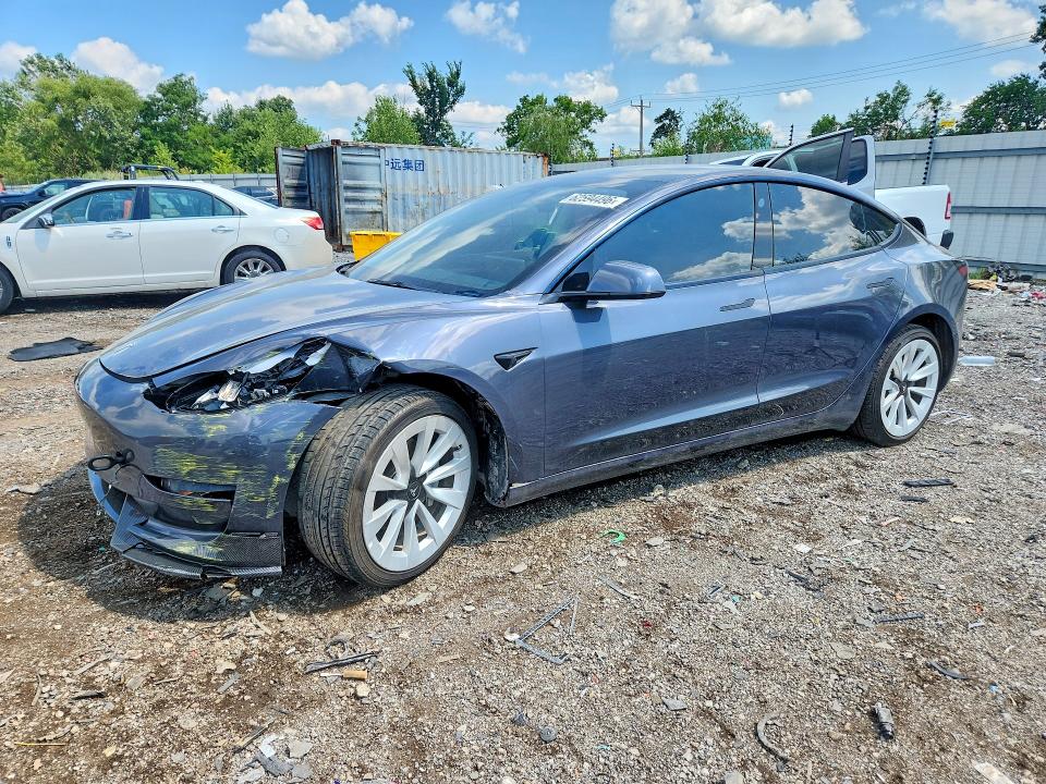 Продажа на аукционе авто 2023 Tesla Model 3, vin: 5YJ3E1EA0PF448398, номер лота: 62594496