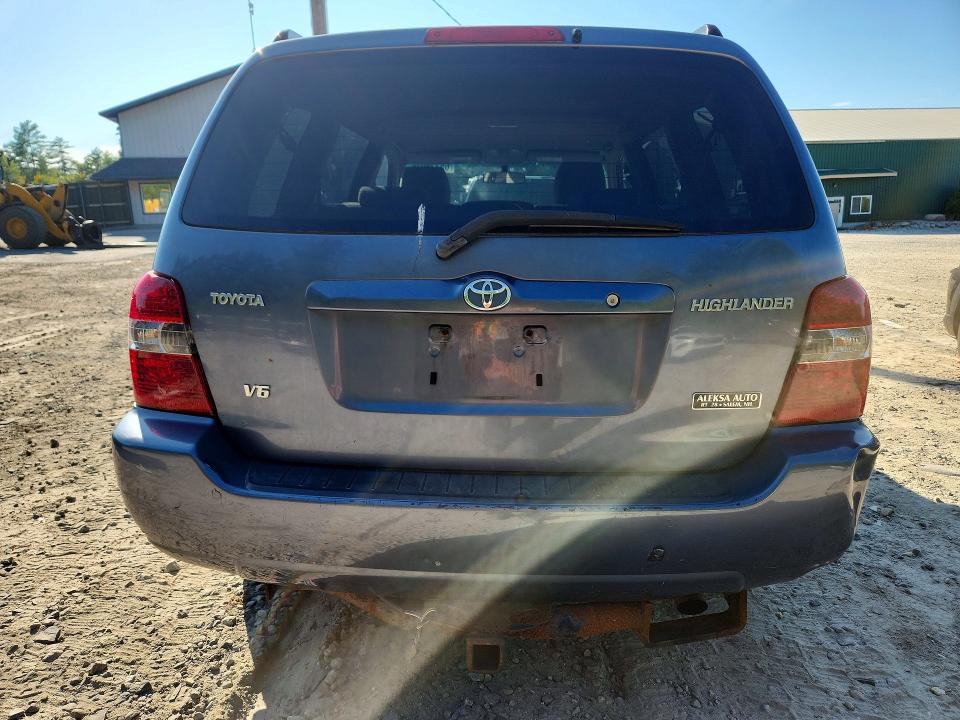2006 Toyota Highlander მანქანა იყიდება აუქციონზე, vin: JTEDP21A060106677, აუქციონის ნომერი: 65225026