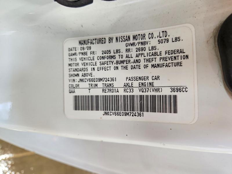 Продаж на аукціоні авто 2009 Infiniti G37 Convertible, vin: JNKCV66E09M724361, номер лоту: 63851526