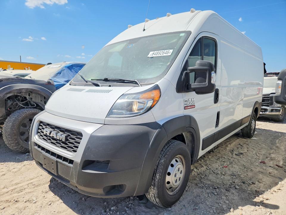 Продажа на аукционе авто 2021 Ram Promaster 2500, vin: 3C6LRVDG4ME508970, номер лота: 64892646