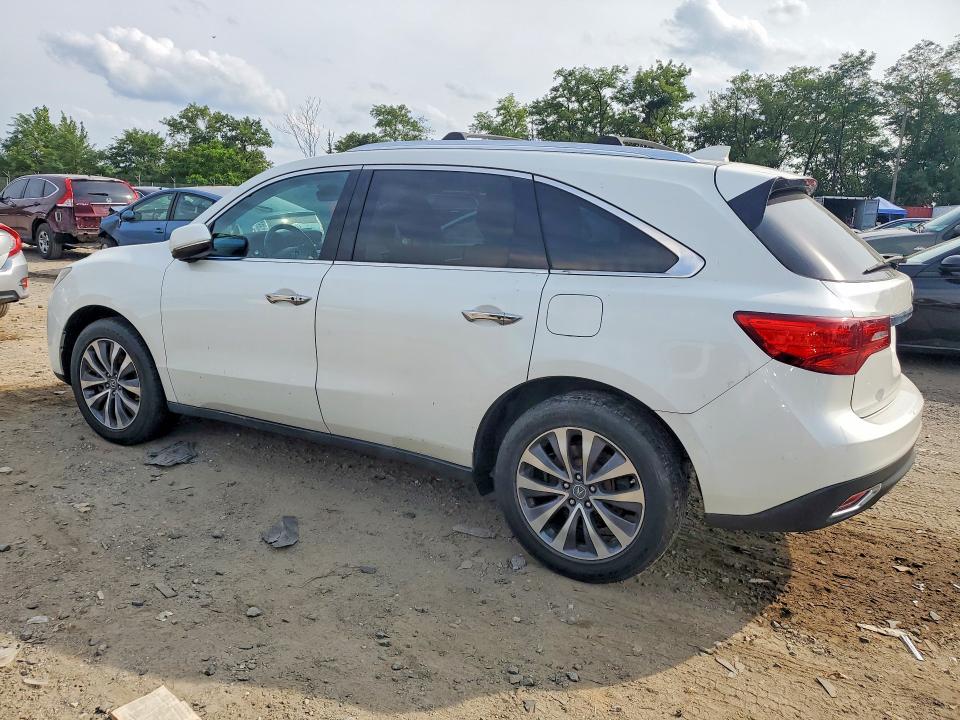 66303966 :رقم المزاد ، 5FRYD4H4XGB002404 vin ، 2016 Acura Mdx مزاد بيع