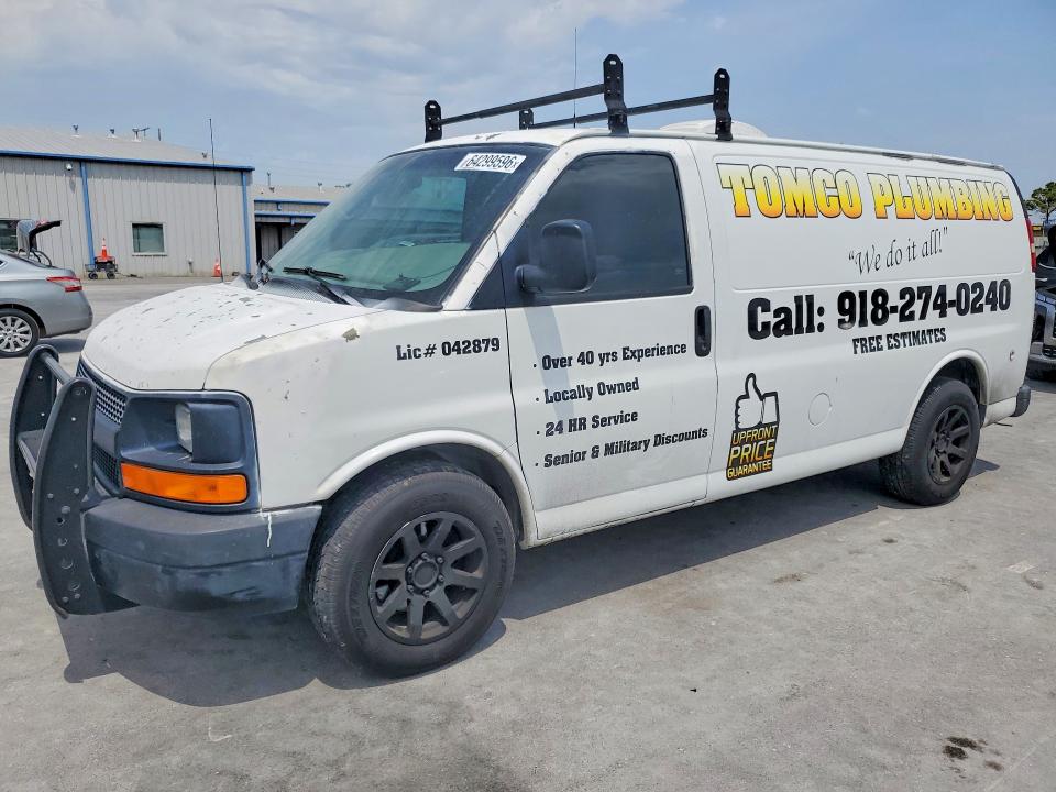 Aukcja sprzedaży 2010 Chevrolet Express G1500, vin: 1GCUGADX1A1102462, numer aukcji: 64299596