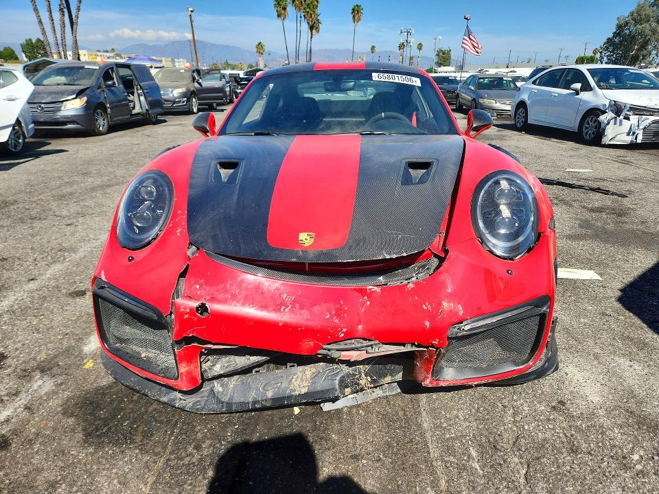 Продаж на аукціоні авто 2018 Porsche 911, vin: WP0AE2A90JS185851, номер лоту: 65801506