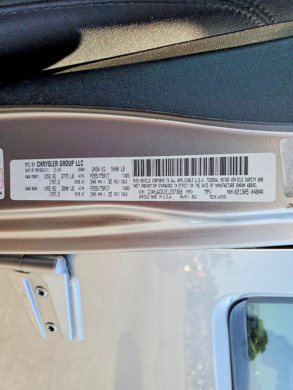 64266096 :رقم المزاد ، 1C4HJWDG1EL237368 vin ، 2014 Jeep Wrangler Unlimited مزاد بيع