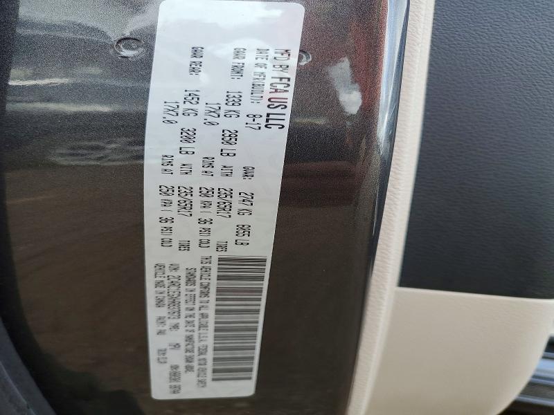 65099106 :رقم المزاد ، 2C4RC1EGXHR837673 vin ، 2017 Chrysler Pacifica مزاد بيع