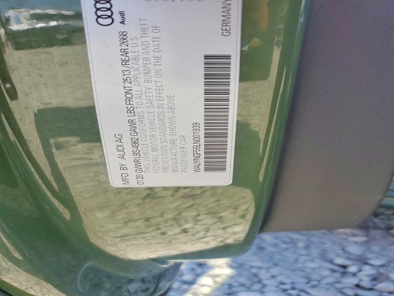 Aukcja sprzedaży 2020 Audi A5, vin: WAUYNGF55LN001939, numer aukcji: 64069266