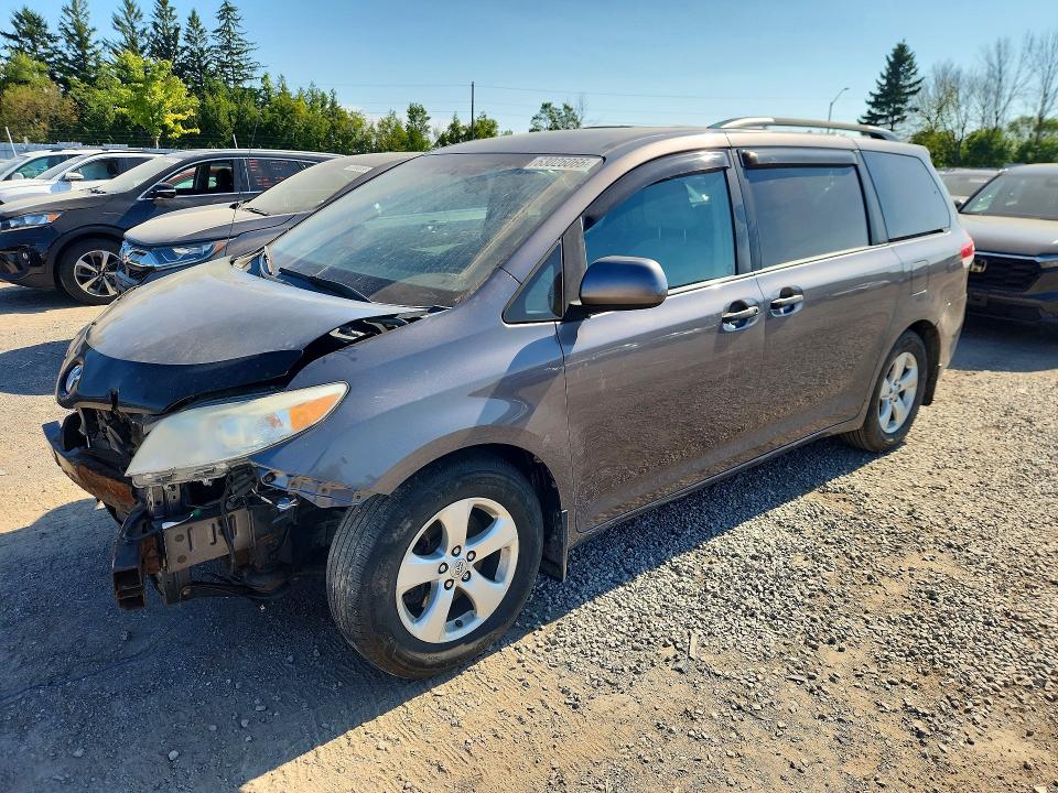 2012 Toyota Sienna მანქანა იყიდება აუქციონზე, vin: 5TDZK3DC8CS199212, აუქციონის ნომერი: 63026066