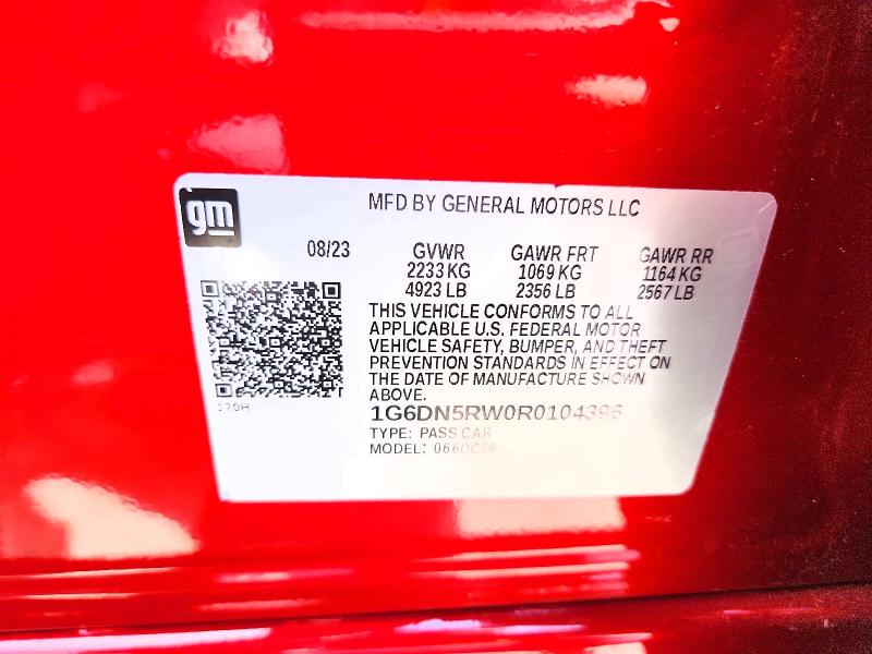Продаж на аукціоні авто 2024 Cadillac Ct5, vin: 1G6DN5RW0R0104396, номер лоту: 64473536