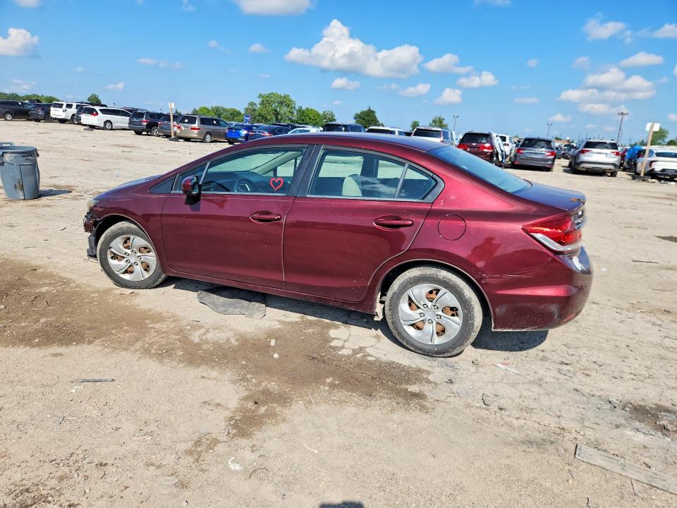 2015 Honda Civic მანქანა იყიდება აუქციონზე, vin: 19XFB2F52FE091727, აუქციონის ნომერი: 65208666