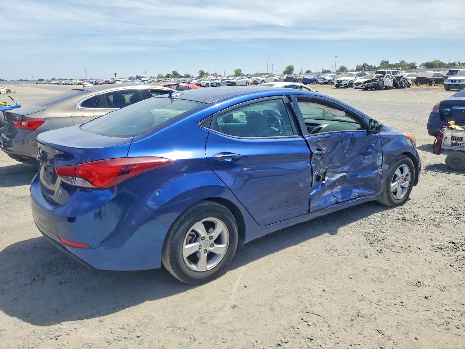 66129316 :رقم المزاد ، 5NPDH4AE7FH583853 vin ، 2015 Hyundai Elantra مزاد بيع