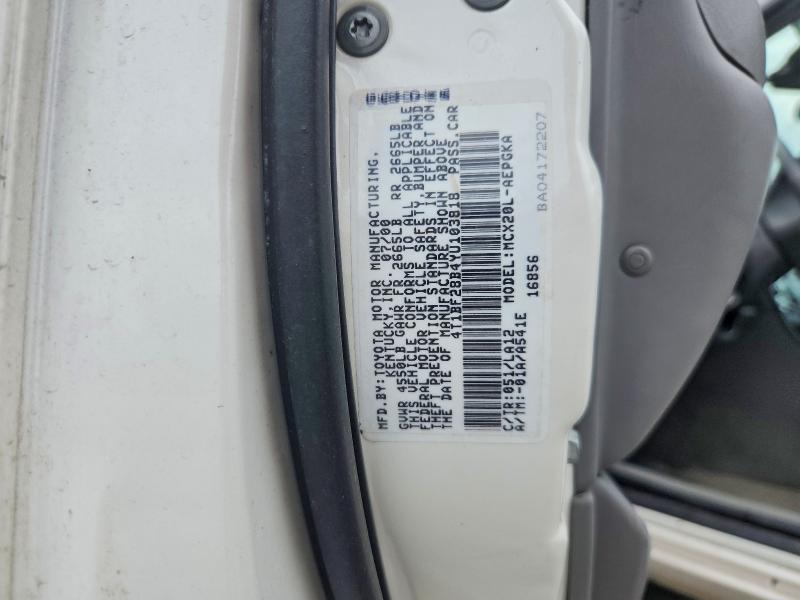 Aukcja sprzedaży 2000 Toyota Avalon, vin: 4T1BF28B4YU103818, numer aukcji: 64781526