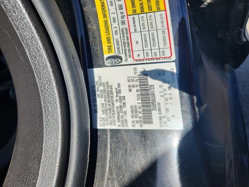 Auction sale of the 2010 Ford Fusion, vin: 3FAHP0HA5AR417228, lot number: 63435166