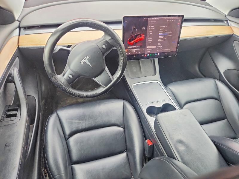 64837446 :رقم المزاد ، 5YJ3E1EA0NF187173 vin ، 2022 Tesla Model 3 مزاد بيع