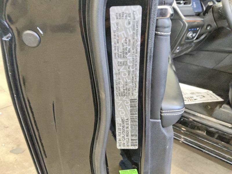 Aukcja sprzedaży 2022 Jeep Grand Cherokee, vin: 1C4RJYD6XN8749057, numer aukcji: 61895446