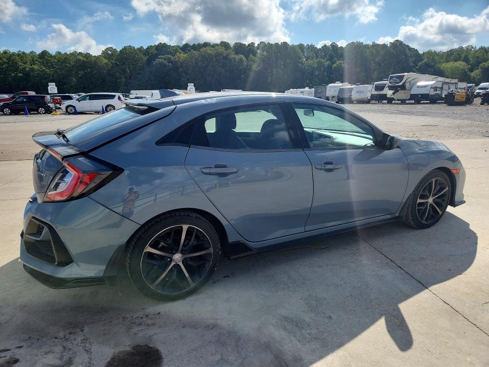 64912906 :رقم المزاد ، SHHFK7H42MU228253 vin ، 2021 Honda Civic مزاد بيع