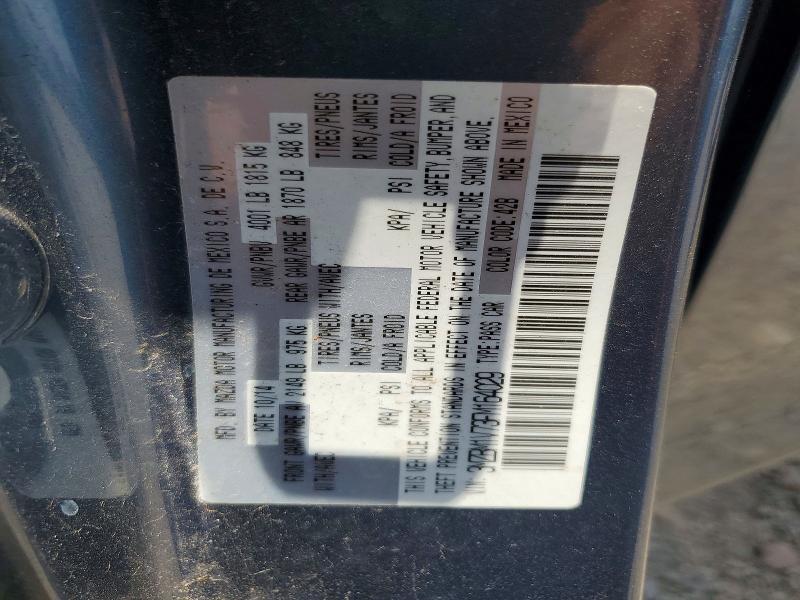 63261426 :رقم المزاد ، 3MZBM1V73FM164029 vin ، 2015 Mazda 3 مزاد بيع