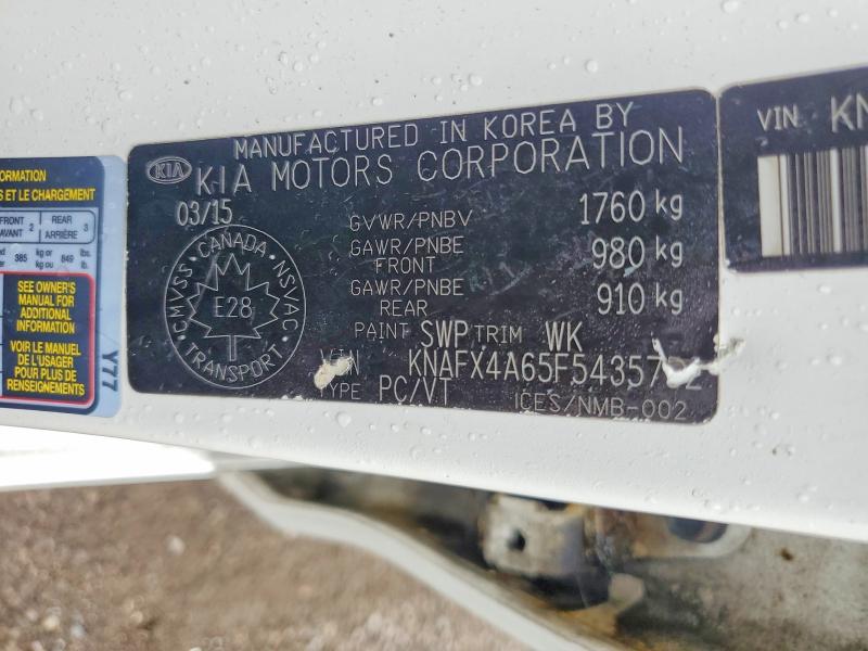 Продажа на аукционе авто 2015 Kia Forte, vin: KNAFX4A65F5435752, номер лота: 63652396