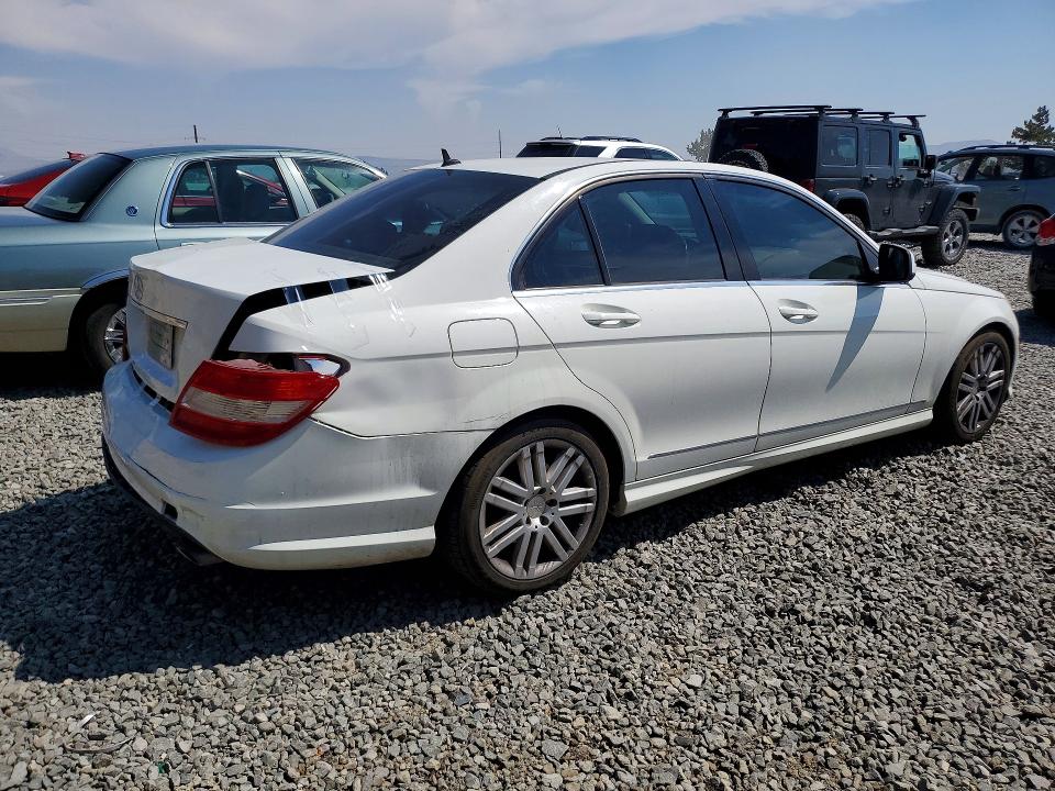 2009 Mercedes-benz C მანქანა იყიდება აუქციონზე, vin: WDDGF54X69R058677, აუქციონის ნომერი: 63880306