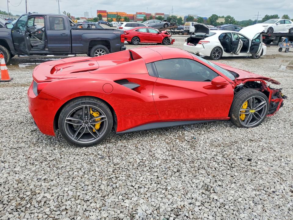 Продажа на аукционе авто 2019 Ferrari 488 Spider, vin: ZFF80AMA0K0245476, номер лота: 63402056