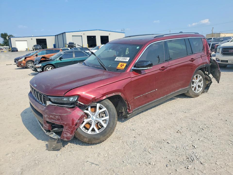 2021 Jeep Grand Cherokee მანქანა იყიდება აუქციონზე, vin: 1C4RJKBG7M8108374, აუქციონის ნომერი: 62315966