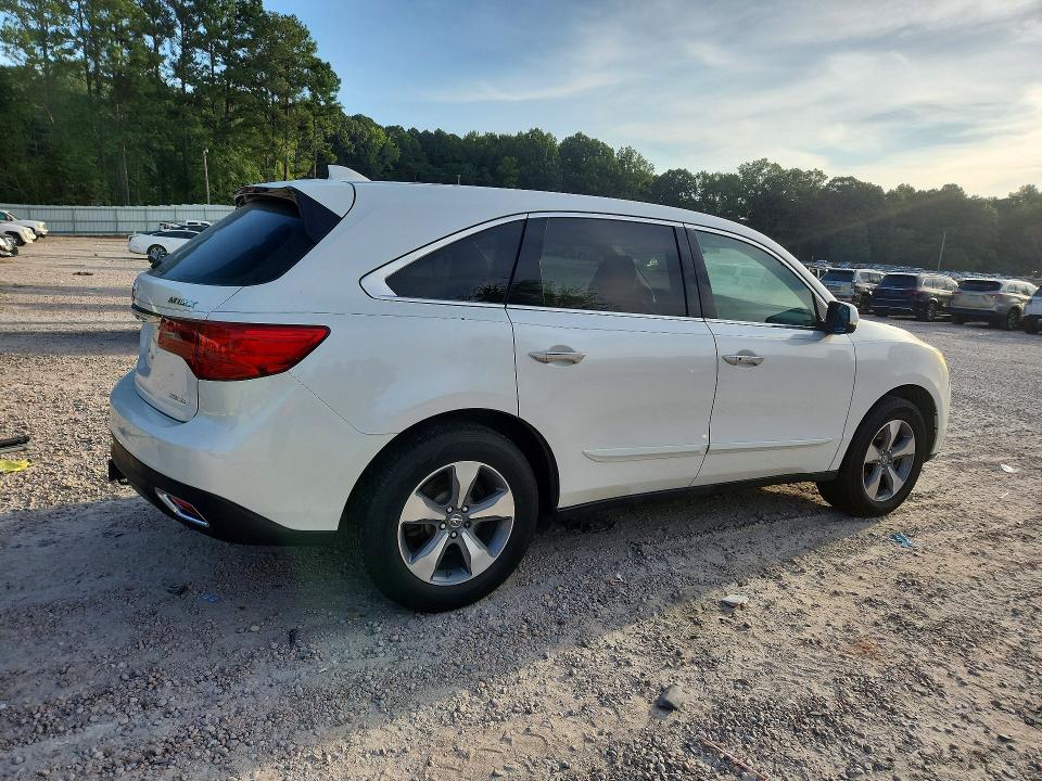2014 Acura Mdx მანქანა იყიდება აუქციონზე, vin: 5FRYD4H2XEB004780, აუქციონის ნომერი: 65266016
