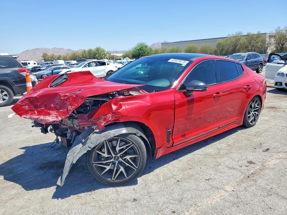 63929076 :رقم المزاد ، KNAE35LD3N6106176 vin ، 2022 Kia Stinger مزاد بيع