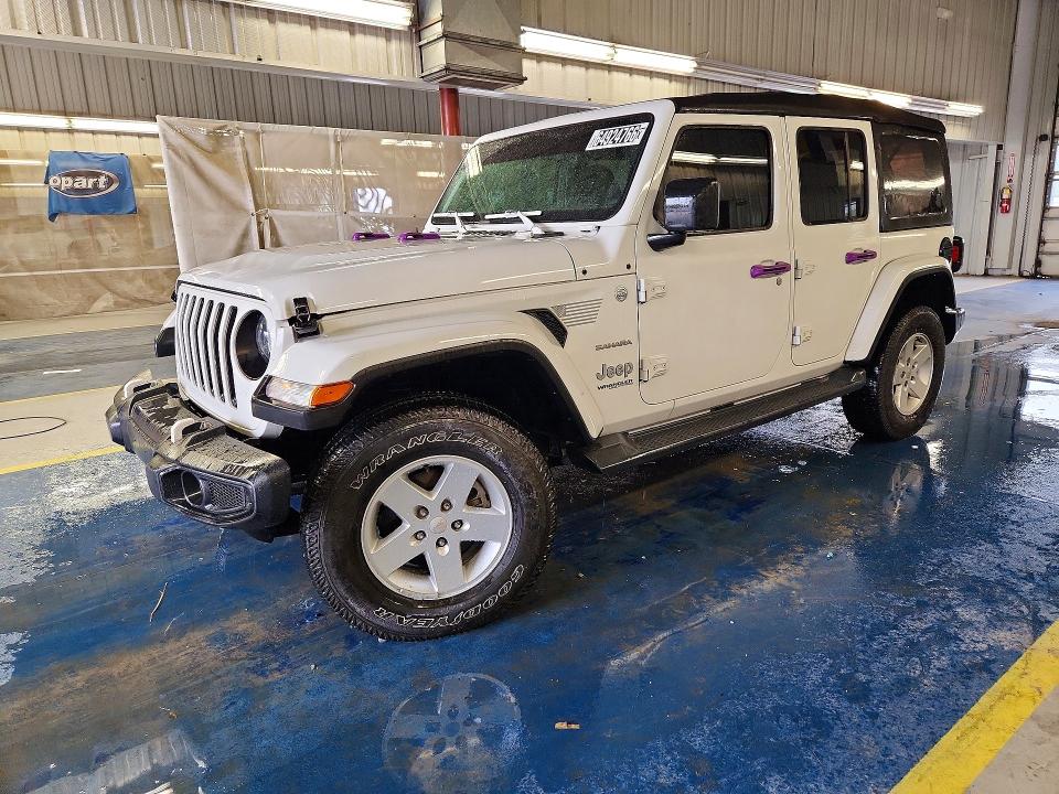 Продажа на аукционе авто 2018 Jeep Wrangler Unlimited, vin: 1C4HJXEN7JW331184, номер лота: 64924766