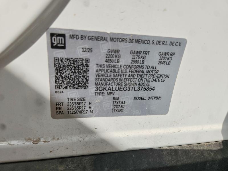 Продажа на аукционе авто 2026 Gmc Terrain, vin: 3GKALUEG3TL375854, номер лота: 64227716