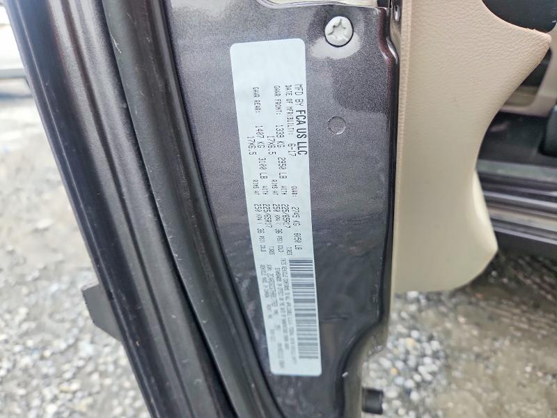 63883056 :رقم المزاد ، 2C4RDGCG7HR817769 vin ، 2017 Dodge Grand Caravan مزاد بيع
