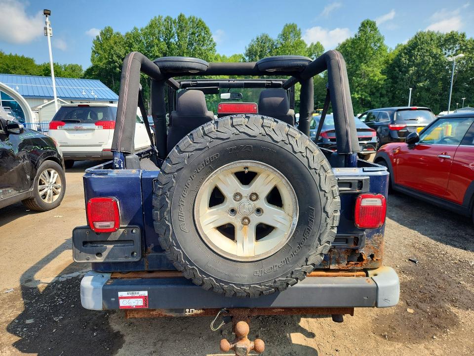 Продаж на аукціоні авто 2006 Jeep Wrangler / Tj, vin: 1J4FA44S26P761987, номер лоту: 64814846