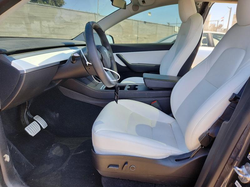 2021 Tesla Model Y მანქანა იყიდება აუქციონზე, vin: 5YJYGDEF7MF277657, აუქციონის ნომერი: 66112096