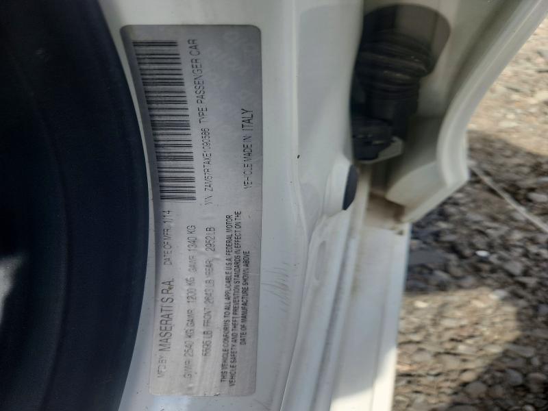 Продажа на аукционе авто 2014 Maserati Ghibli, vin: ZAM57RTAXE1090586, номер лота: 66643116