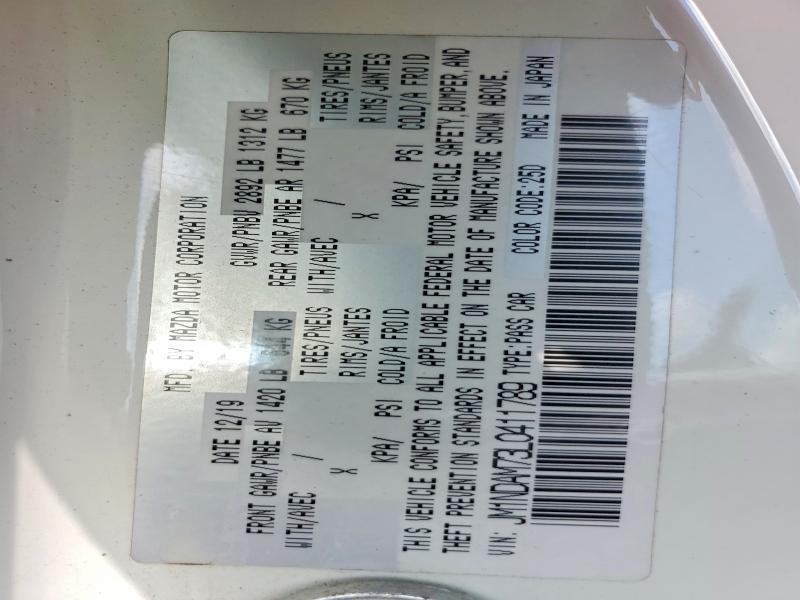 Aukcja sprzedaży 2020 Mazda Mx-5 Miata, vin: JM1NDAM73L0411789, numer aukcji: 63214236
