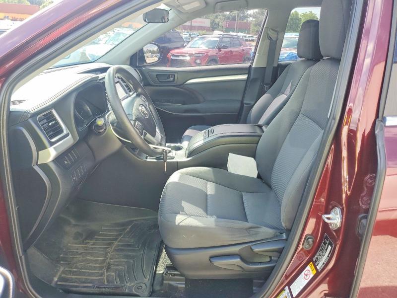 65175686 :رقم المزاد ، 5TDBZRFHXKS963990 vin ، 2019 Toyota Highlander مزاد بيع