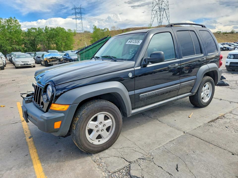 64612526 :رقم المزاد ، 1J8GL48K56W289653 vin ، 2006 Jeep Liberty مزاد بيع