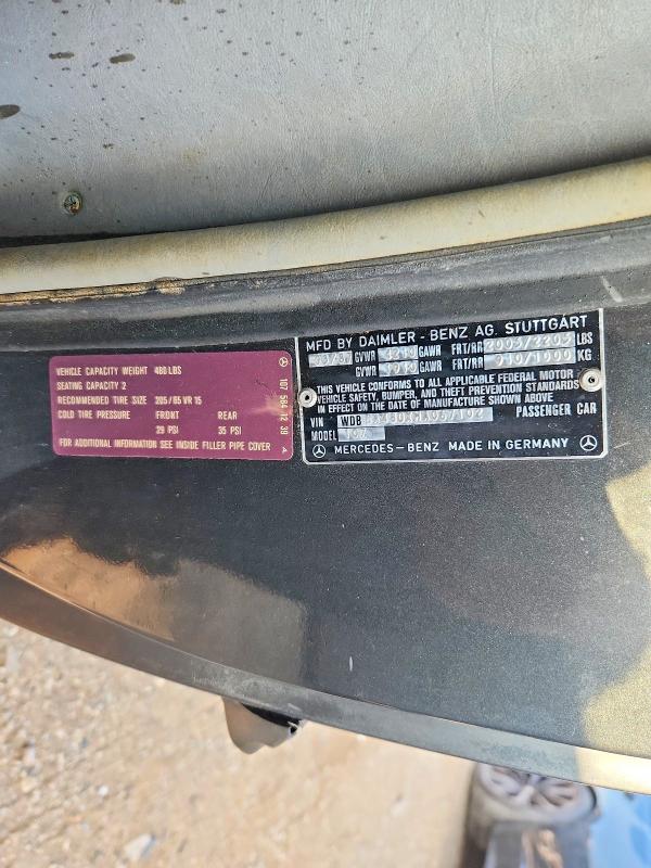 Aukcja sprzedaży 1987 Mercedes-benz 560, vin: WDBBA48DXHA067102, numer aukcji: 63532276