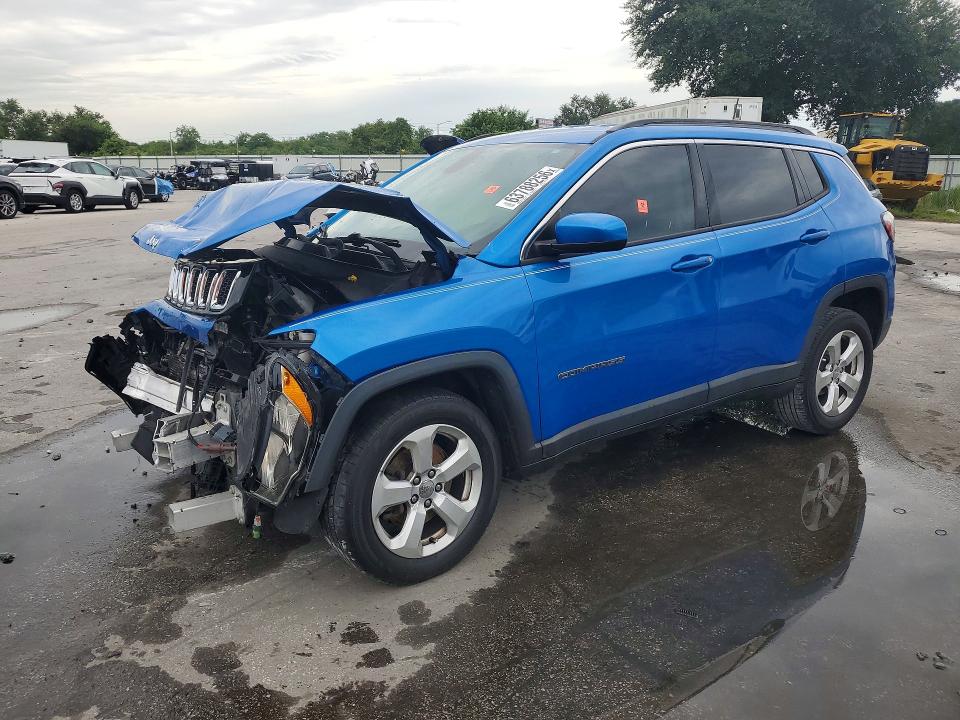 Продажа на аукционе авто 2018 Jeep Compass, vin: 3C4NJCBB0JT134319, номер лота: 63788256