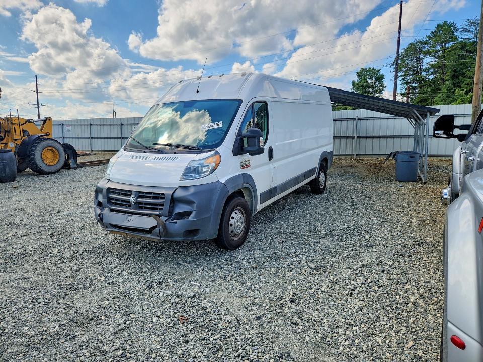 62935716 :رقم المزاد ، 3C6TRVDG3HE512580 vin ، 2017 Ram Promaster 2500 مزاد بيع