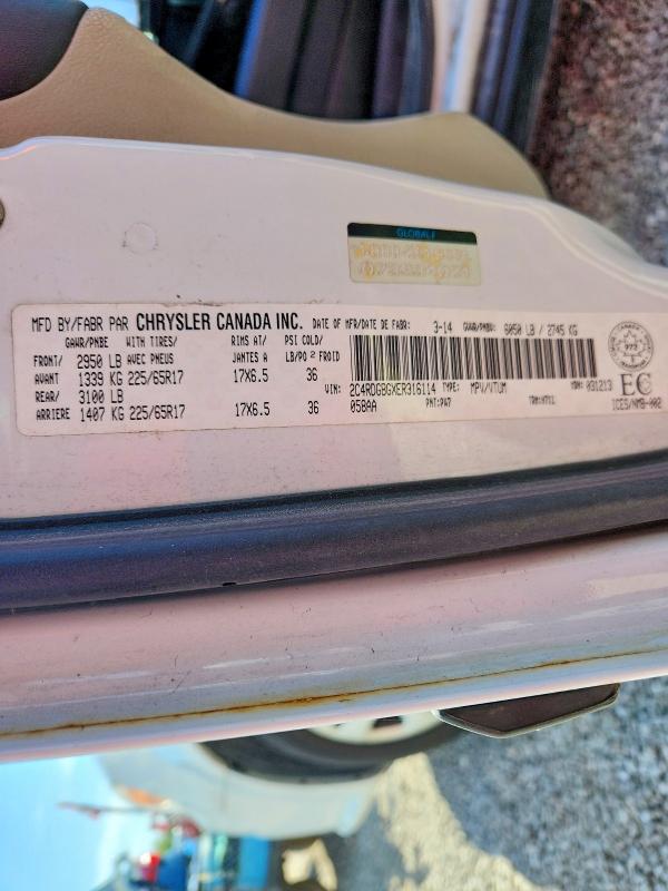 Продажа на аукционе авто 2014 Dodge Grand Caravan, vin: 2C4RDGBGXER316114, номер лота: 64803676