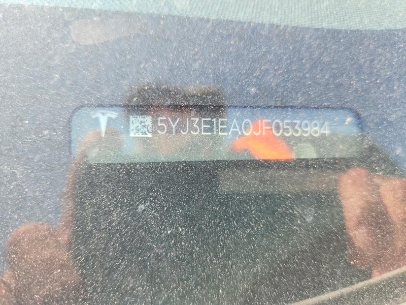Продаж на аукціоні авто 2018 Tesla Model 3, vin: 5YJ3E1EA0JF053984, номер лоту: 65989986
