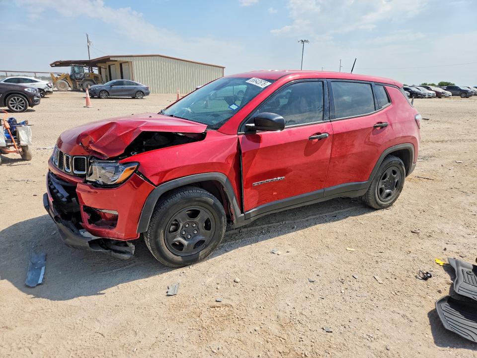 66642676 :رقم المزاد ، 3C4NJCAB4JT369033 vin ، 2018 Jeep Compass مزاد بيع