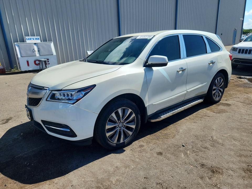2015 Acura Mdx მანქანა იყიდება აუქციონზე, vin: 5FRYD4H49FB010279, აუქციონის ნომერი: 66453706