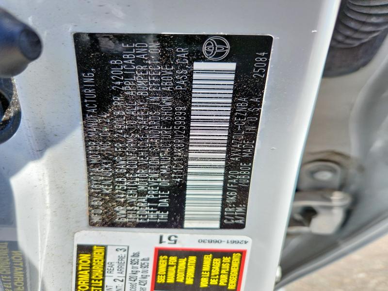 2024 Toyota Camry მანქანა იყიდება აუქციონზე, vin: 4T1C11AK8RU259899, აუქციონის ნომერი: 66845006