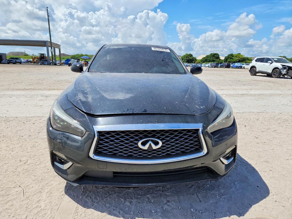 2019 Infiniti Q50 მანქანა იყიდება აუქციონზე, vin: JN1EV7AR5KM555604, აუქციონის ნომერი: 65320836