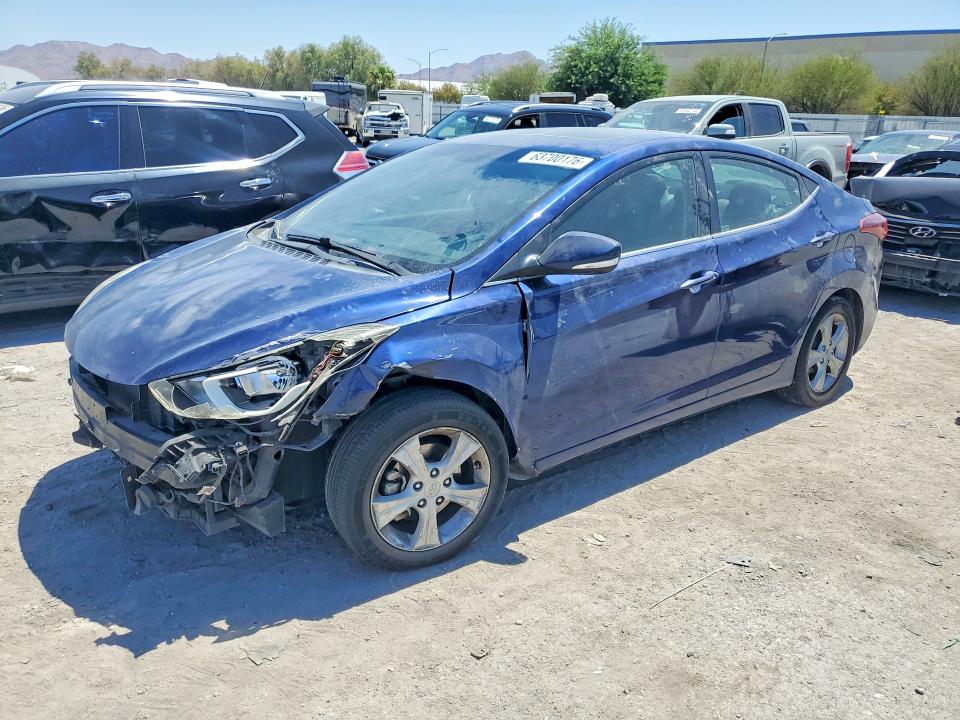 63700176 :رقم المزاد ، 5NPDH4AE7GH729685 vin ، 2016 Hyundai Elantra مزاد بيع