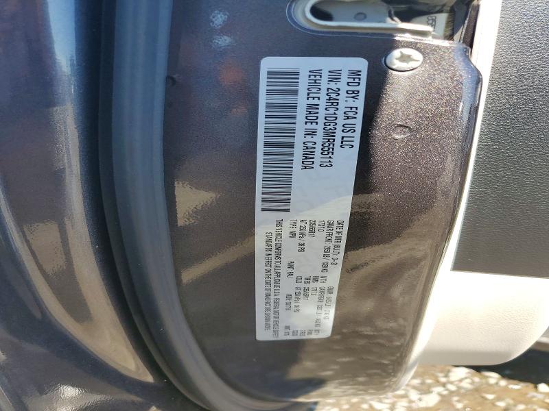 Aukcja sprzedaży 2021 Chrysler Voyager, vin: 2C4RC1DG3MR555113, numer aukcji: 66655146