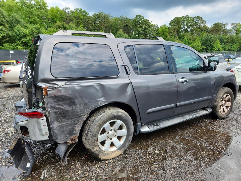 2004 Nissan Armada მანქანა იყიდება აუქციონზე, vin: 5N1AA08BX4N726167, აუქციონის ნომერი: 64426666